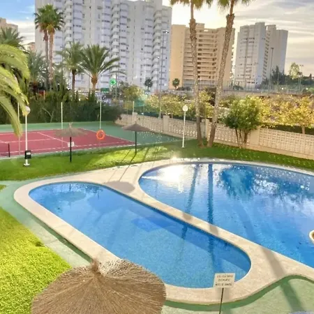 Apartamento New Charming By The With Swimming Pool, Parking & Tennis Court Alicante