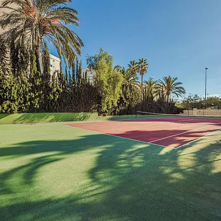 New Charming By The With Swimming Pool, Parking & Tennis Court Apartment Alicante